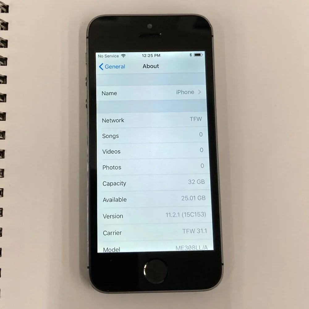 Apple iPhone 5S 32 GB A1533 Space Grey